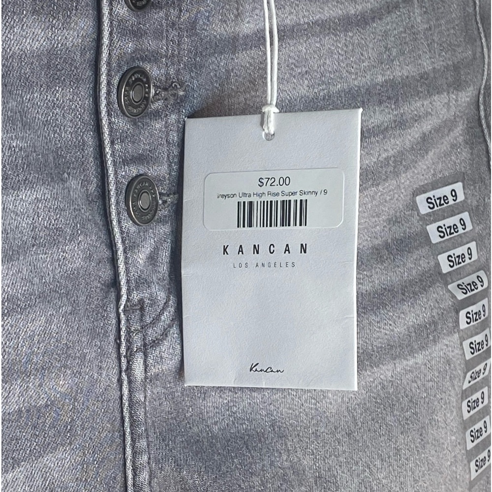 High rise skinny jeans size 9